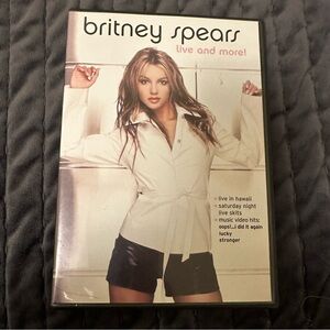 ⭐️ Britney Spears Live and More! DVD
